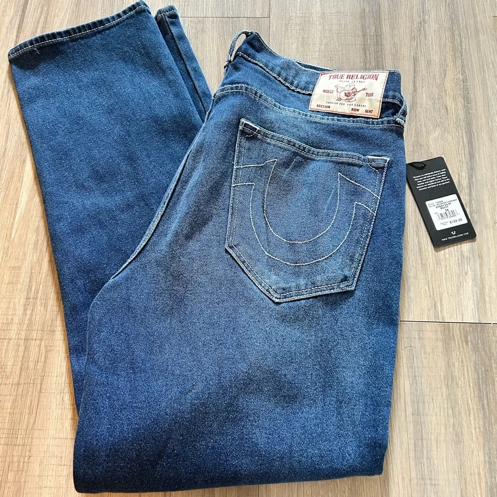 True Religion Men's Relaxed Jeans - Blue